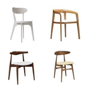 Restaurant Furniture Dining Room Event Wedding <b>Chairs</b> wooden Makeup <b>Chair</b> minimalist modern - Product Image 5