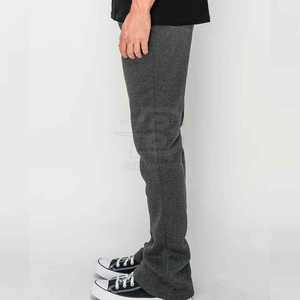 Pantalones de chándal acampanados informales para hombre Ropa de moda transpirable con patrón recto de cintura media Precio bajo - Product Image 3