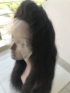 Lace Front <b>Wigs</b> 180% Density Frontal Lace <b>Human</b> Hair <b>Wigs</b> 10A Grade Natural Wavy Pre Plucked HD Lace Frontal <b>Wig</b> Raw Indian Hair - Product Image 4