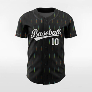 Camiseta de Béisbol de Malla Personalizada 2025, Transpirable, Cómoda, de Secado Rápido, Talla Grande, Poliéster OEM - Product Image 1