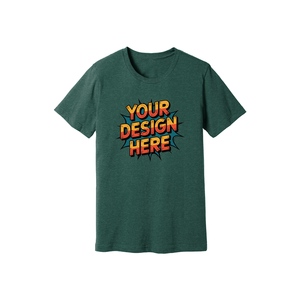 T-shirt pour homme imprimé par transfert thermique personnalisé, 60% coton, 40% polyester, décontracté, uni, écologique, anti-odeur, manches courtes, silicone - Product Image 1