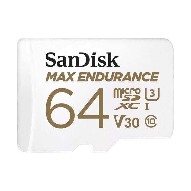 100% Original SanDisk SDSQQVR 64GB MAX ENDURANCE  memory card  Card