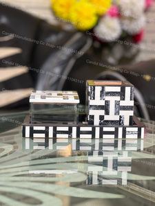 Quemador de incienso Bakhoor, soporte de incienso hecho a mano, mopa con incrustación de hueso, fragancia para el hogar, regalos de Ramadán, listo para enviar - Product Image 3