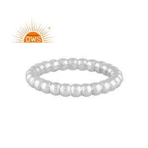 Meilleure vente bague d'éternité en argent sterling fin bijoux personnalisés pour les femmes cadeau pour elle - Product Image 1