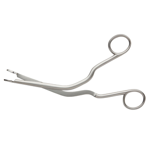 Instrumento Médico de Alta Calidad, Pinzas Nasales Manuales de Acero Inoxidable con Extremos Angulados y Serrados, Instrumentos Quirúrgicos ORL con Certificación CE - Product Image 4