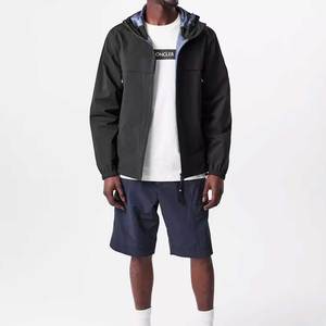 Veste Softshell en toile streetwear, tendance, imperméable, coupe-vent, séchage rapide, respirante, écologique, vêtement d'extérieur en polaire - Product Image 3