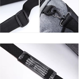 Bolsa Deportiva de Gimnasio Personalizada al por Mayor, Bolsa de Viaje de Gran Capacidad con Compartimento para Zapatos, Poliéster OEM al por Mayor - Product Image 4