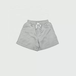 กางเกงขาสั้นแบบเชือกผูกแบบลำลองสำหรับเด็กผู้ชายเสื้อผ้าขนสัตว์แบบทำด้วยผ้าขนสัตว์ลายพื้นสำหรับ2022ปรับแต่งได้ฤดูร้อน - Product Image 5