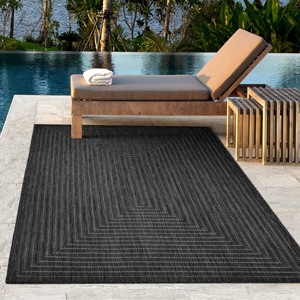 Adiva Alfombras Tejido Polipropileno Alta Pila Fácil de limpiar Resistente a las manchas Agua UV Protegido Lavable Interior/Exterior Alfombra Hogar - Product Image 2
