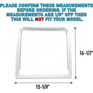 Nueva Tapa para Recipiente de Refrigerador Frigidaire - Plástico para el Hogar - Product Image 3