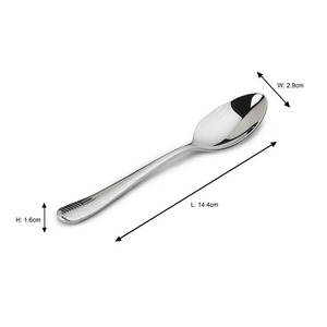 Cuillère classique en acier inoxydable argenté pour salle à manger moderne parfaite pour le service de restauration de banquet et la vaisselle élégante - Product Image 3