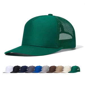 Cotton <b>Plain</b> Design Fashion Black <b>Plain</b> Blank Multi Colour Custom Back Closure Mens <b>Baseball</b> Mesh <b>Caps</b> OEM Trucker <b>Cap</b> 5 Panel - Product Image 1