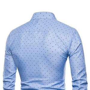 Chemises décontractées pour hommes durables, de haute qualité, à séchage rapide, légères, confortables, 100% coton, respirantes, écologiques, manches longues, été - Product Image 6