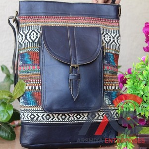 Tissu jacquard cuir dames sac à main sac à bandoulière mode dames sac à main - Product Image 1