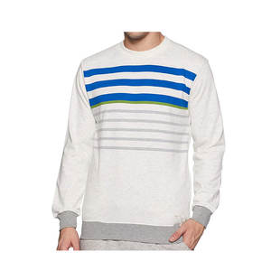 Buy <b>Fleece</b> Crewneck Sweatshirt Design Long Sleeve Streetwear <b>Thick</b> <b>Fleece</b> Drop Shoulder Hoodies Luxury Breathable Men Sweatshirt - Product Image 6