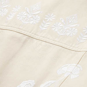 Services OEM, veste en jean pour homme d'hiver de haute qualité, design personnalisé, 100% coton, logo sur le devant, couleurs et logo personnalisés - Product Image 5