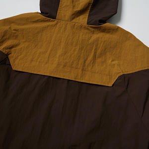Nouvelle veste coupe-vent légère en crêpe imperméable en gros de couleur unie à la mode pour hommes et femmes - Product Image 2