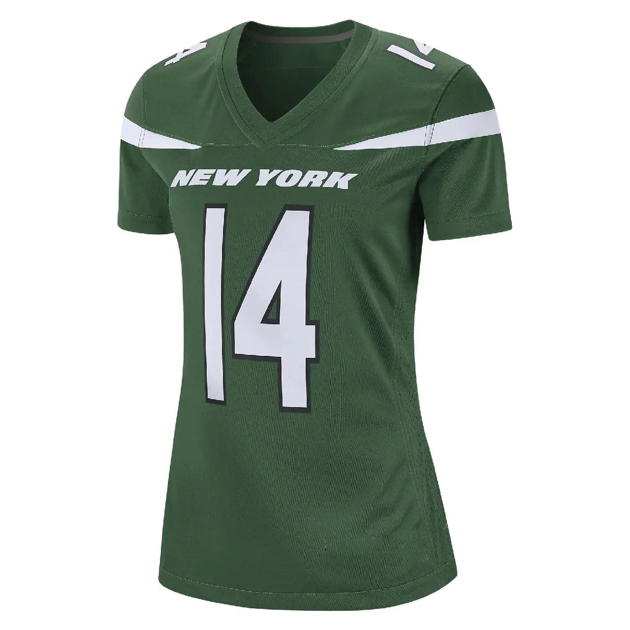 Faça seu próprio design personalizar 100% poliéster camisa de futebol americano feminina