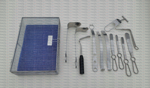 Ensemble de rétracteurs d'épaule pour chirurgie, 13 pièces, avec boîte de stérilisation en maille, orthopédie - Product Image 2