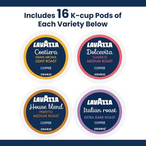 Assortiment de café Lavazza, dosettes K-Cup pour machine Keurig, 64 unités - Product Image 5