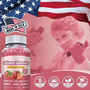 Complément de Gommes Végétariennes Personnalisées : Collagène Amélioré, Acide Hyaluronique, Multiples Vitamines, Collagène Renforcé à l'Algues Marines d'Irlande - Product Image 4