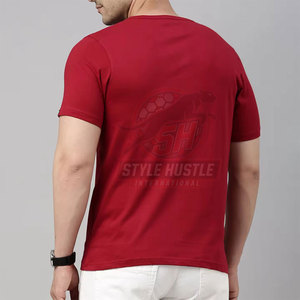 เสื้อยืดเฮนลีย์ดีไซน์ใหม่สำหรับผู้ชาย เสื้อยืดเฮนลีย์ลำลองสำหรับผู้ชาย เสื้อยืดเฮนลีย์สำหรับฤดูร้อนสำหรับผู้ชาย ขายส่ง - Product Image 6