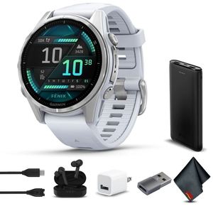 Multisport GPS Smartwatch 43MM Silver Sapphire AMOLED Display Fitness and Outdoor <b>Activity</b> <b>Watch</b> - Product Image 2