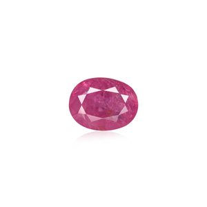 Rubis de 3,11 carats, taille émeraude facettée, taille coussin, taille poire et taille octogonale, hauteur 8 mm, créé en laboratoire, traité thermiquement, pour accessoires de joaillerie - Product Image 1