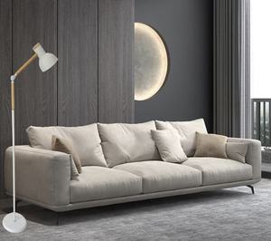 Bel Air Home-โคมไฟพื้นห้องครูที่ทันสมัยหรูหราทำจากไม้โลหะความสูง155ซม. พร้อมหลอดโคมไฟ E-27ไม่รวม - Product Image 2