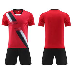 Conjunto de uniforme de fútbol personalizado sublimación unisex anti sudor transpirable camiseta de fútbol y pantalones cortos fabricante de uniformes de fútbol personalizados - Product Image 4