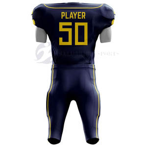 Conjuntos de camisetas de fútbol americano personalizados con tarifa al por mayor para parches personalizados Kits de entrenamiento y partidos de suministro directo de fábrica - Product Image 3