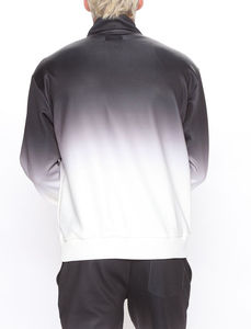 Survêtement en polyester avec logo personnalisé pour hommes, veste zippée et pantalon de jogging, ensemble de vêtements de sport OEM - Product Image 4