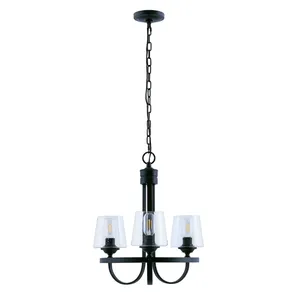 Lustre de metal para decoração de casas e hotéis, luminária suspensa para uso doméstico, luminária para decoração de tetos, luminária para venda por atacado