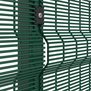 Recinzione in Rete Metallica Saldata 358 Anti-Arrampicata ad Alta Sicurezza, in Acciaio al Carbonio Verniciato a Polvere, 4mm, Vista Libera - Product Image 6