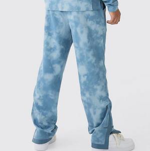 Pantalones Deportivos de Otoño para Hombre, Transpirables, de Poliéster Sublimado, que Ofrecen Máxima Comodidad, Cintura Media, Ajuste Holgado, Dobladillo Dividido, para Fitness y Jogging - Product Image 3