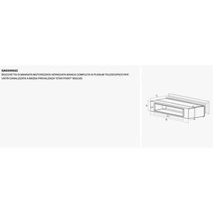Boquilla de Salida de Aire Motorizada Tecnosystemi con Plenum Telescópico, Pieza para Sistemas HVAC Completos - Product Image 6