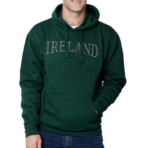 Offres Spéciales sweats à capuche en relief avec logo personnalisé pour hommes décontracté conception surdimensionnée poids lourd éponge française hiver polaire 100% coton solide - Product Image 2