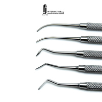 Alat Pencetak Lilin Gigi Dental PK Thomas 5-Piece Stainless Steel Manual Ringan Dapat Digunakan Kembali Pegangan Ergonomis Berkualitas Tinggi Kelas II 1 Tahun