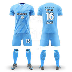 Nouveauté, dernier design, uniforme de football haute performance avec logo personnalisé, 100% polyester, service OEM - Product Image 3