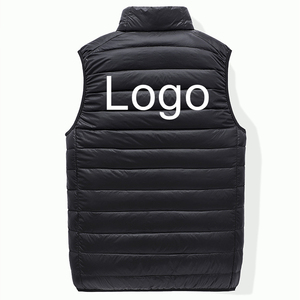 Chaleco acolchado personalizado OEM de diseñador americano para hombre, chaleco acolchado informal ligero con capucha, chaleco acolchado de primera calidad - Product Image 2