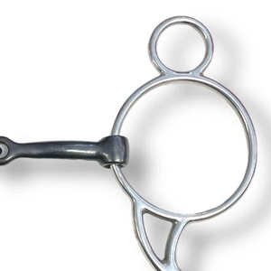 Bocados de Acero Inoxidable para Caballos, Reutilizables, Duraderos, Ajustables, para Uso Veterinario - Product Image 6