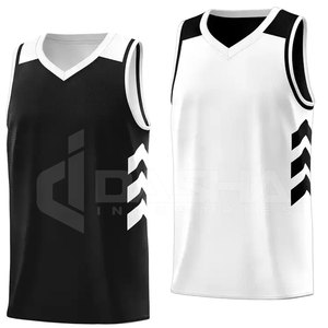 เสื้อบาสเก็ตบอลของผู้ชายเสื้อกีฬาบาสเก็ตบอลปักลายแบบทีมทั้งหมด - Product Image 1