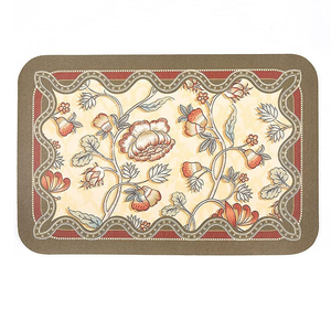 Top qualité nouveau Design meilleure forme plaque napperon étanche enfants antidérapant réutilisable en cuir tapis de Table personnaliser emballage - Product Image 2