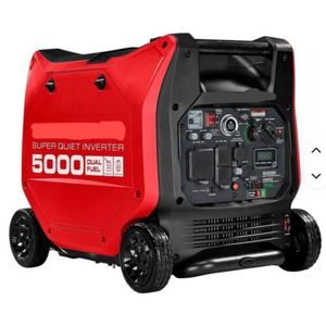Générateur Inverter Industriel Super Silencieux 5000 Watts Bi-carburant Multi-tension Neuf pour Bricolage OEM/ODM en Plastique - Product Image 2