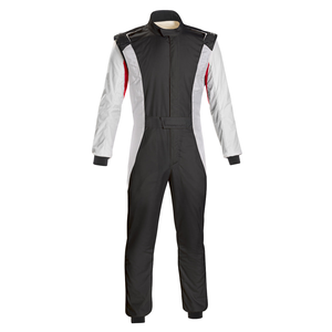 Combinaison Karting double couche ignifuge Nomex personnalisable en coton FR avec technique d'impression intérieure Nomex respirante - Product Image 3