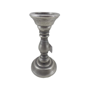 Pilar de vela de aluminio, piedra gris para decoración del hogar, mesa de comedor, soporte de vela, decoraciones espirituales, portavelas - Product Image 2