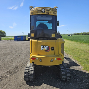 Mini-excavatrice CAT 302.7 CR la plus vendue, 2,8 tonnes, faible nombre d'heures (22,2H), diesel, compacte, avec pince auxiliaire - Product Image 3