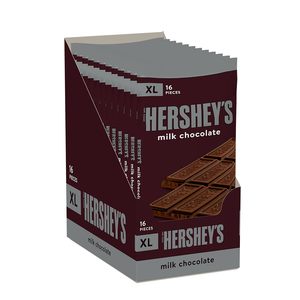 HERSHEY'S Milk Chocolate XL, Candy <b>Bars</b>, 4.4 oz (12 Count, 16 Pieces) - Product Image 4