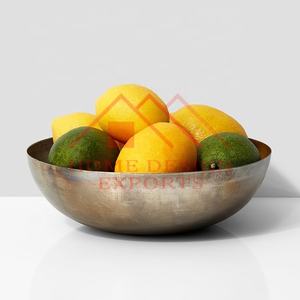 . Accueil Hôtel et Restaurants Décor Bol à fruits en fer fini antique adapté .... - Product Image 5