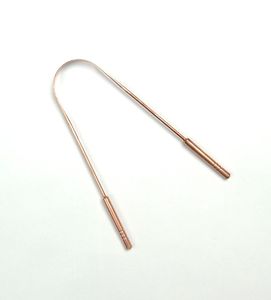 Nettoyant lingual en cuivre pur pour une hygiène buccale quotidienne, favorisant la détoxification naturelle et la fraîcheur de l'haleine - Product Image 6